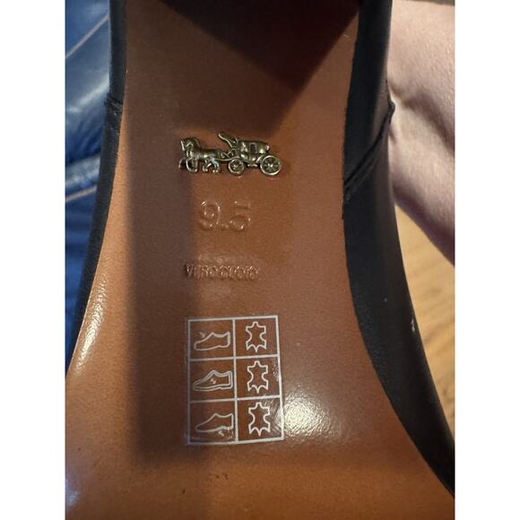 Coach Leather Boots Size 9.5 - Picture 2 of 10